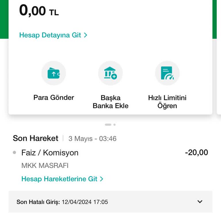 MKK Gayrimenkul Bilgi Merkezi MKK İptal Habersiz Para Çekme