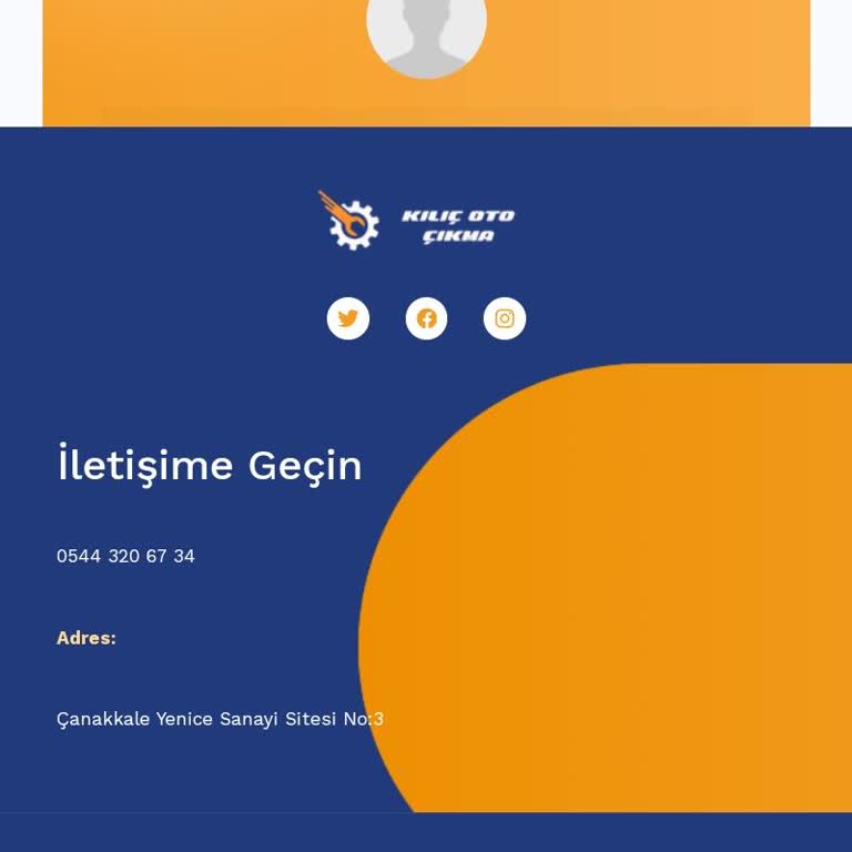 Kılıç Oto Çıkma (Çanakkale) Kılıç Oto'dan Beklenen Parça Hayal Kırıklığı Yarattı