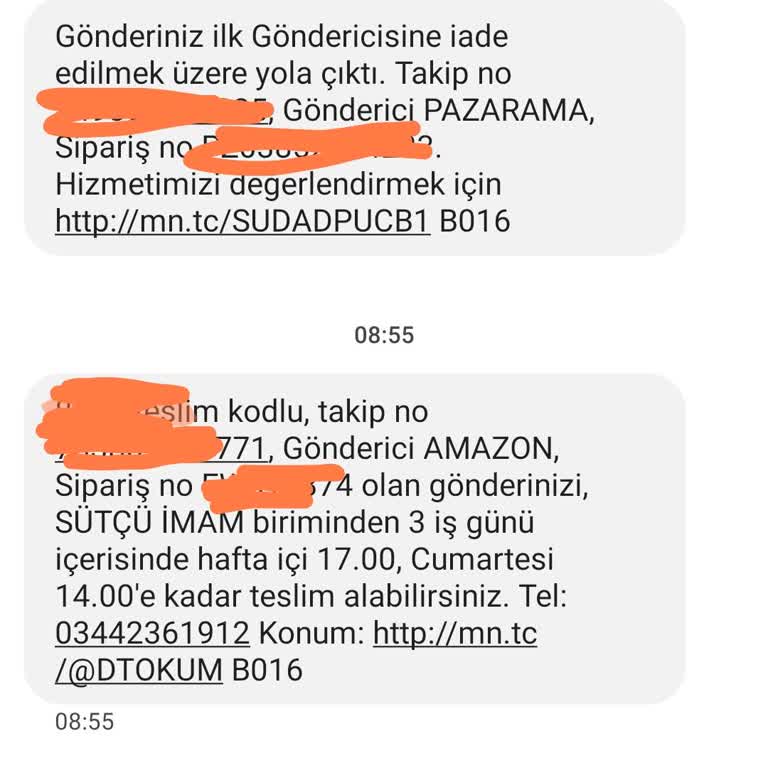 MNG Kargo Siparişleri Teslim Etmiyor. Şubeden Teslim Alın Diyor.