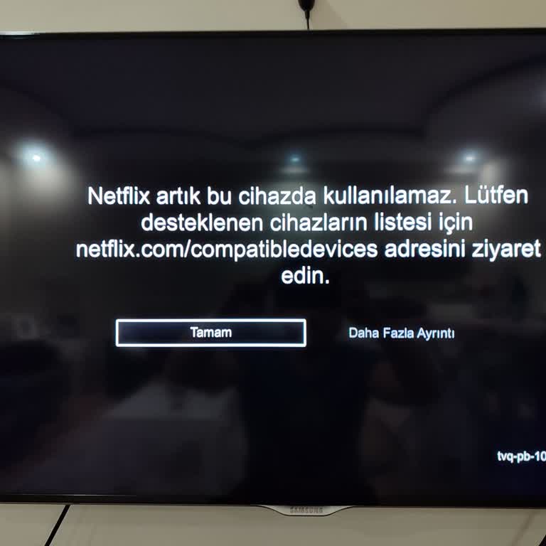 Samsung TV Yazılım Güncellemesi Sorunu Ve Uygulama Erişim Problemi