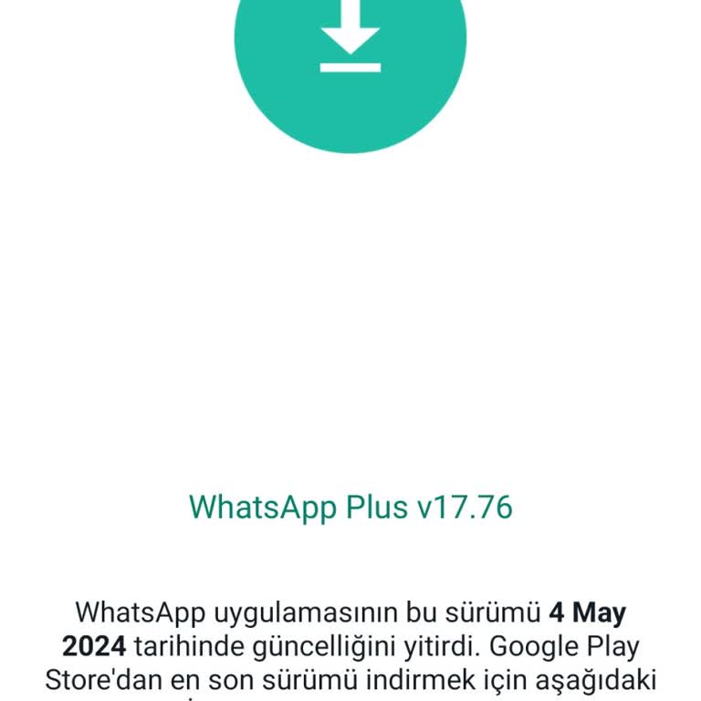 WhatsApp Plus Güncelleme Sorunu
