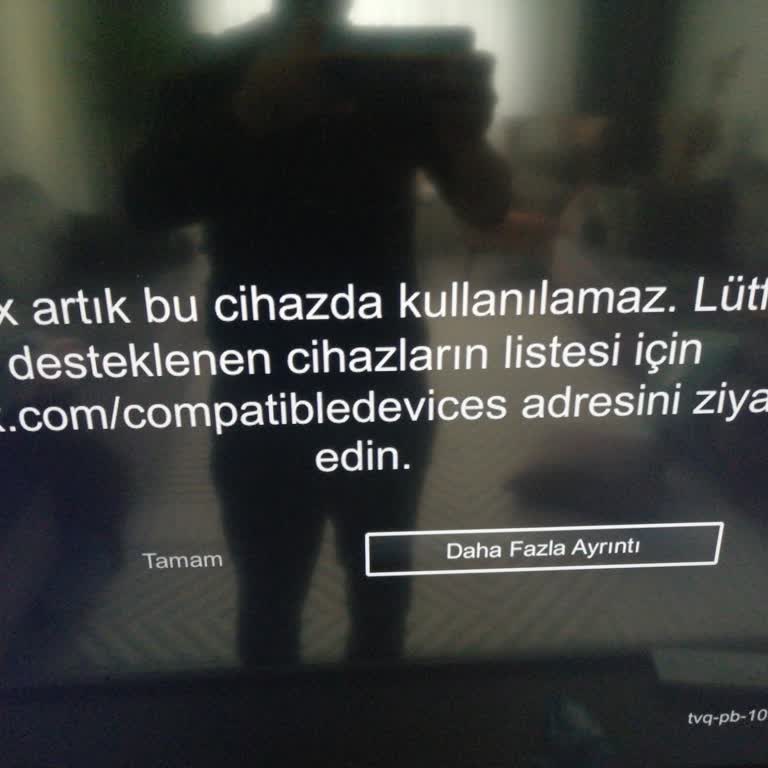 Samsung TV Netflix Açmıyor