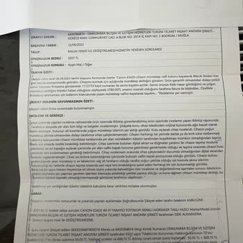 Canon Ürününün Satıcı Problemi