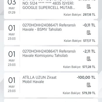 Google Supercell Bilgim Dışı Kartımdan Para Çekti