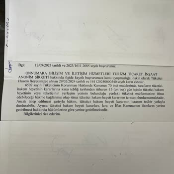 Trendyol Satış Yaptırdığı Firmaya Ulaşamaması