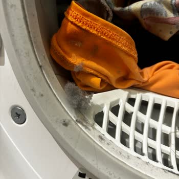 Arçelik Kurutma Makinesinin Tozu Dışarıda Biriktirmesi!