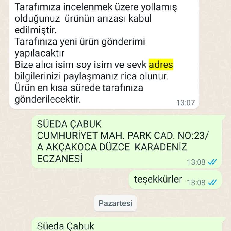 Stanley Termos Kutupayısı 3 Aydır Değişim Gönderimi Yapmıyor