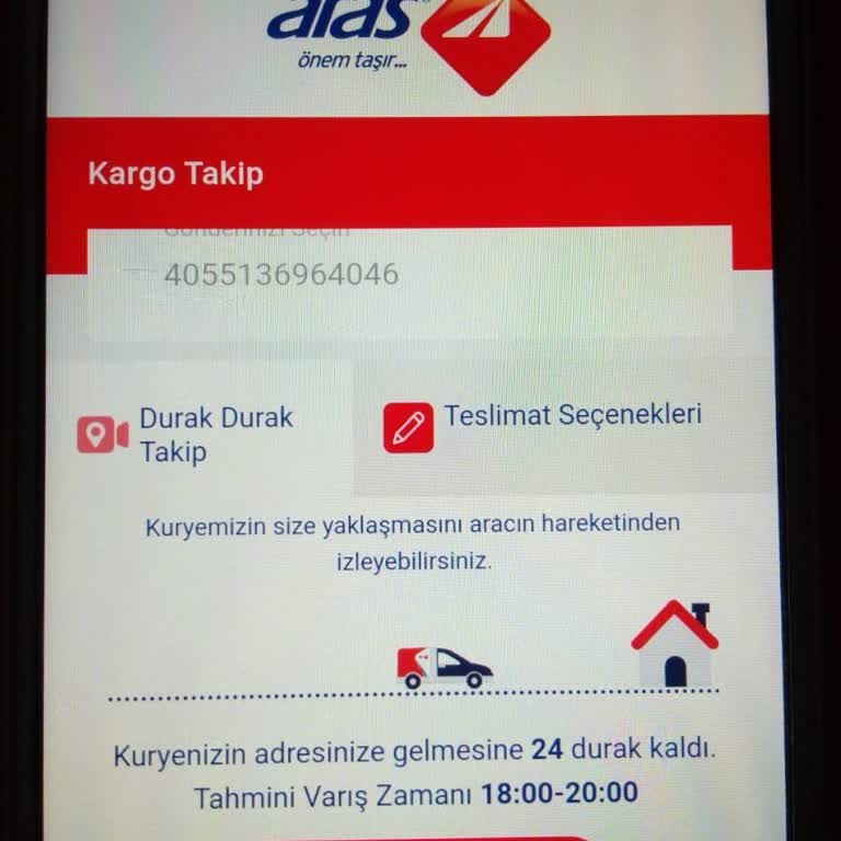 Aras Kargo Kargo Teslim Edilmedi