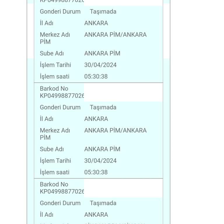 PTT Kargo Kargomu 5 Gündür Dağıtıma Çıkartmadı.