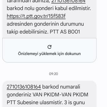 PTT Kargo Kapıda Teslimat Sorunu