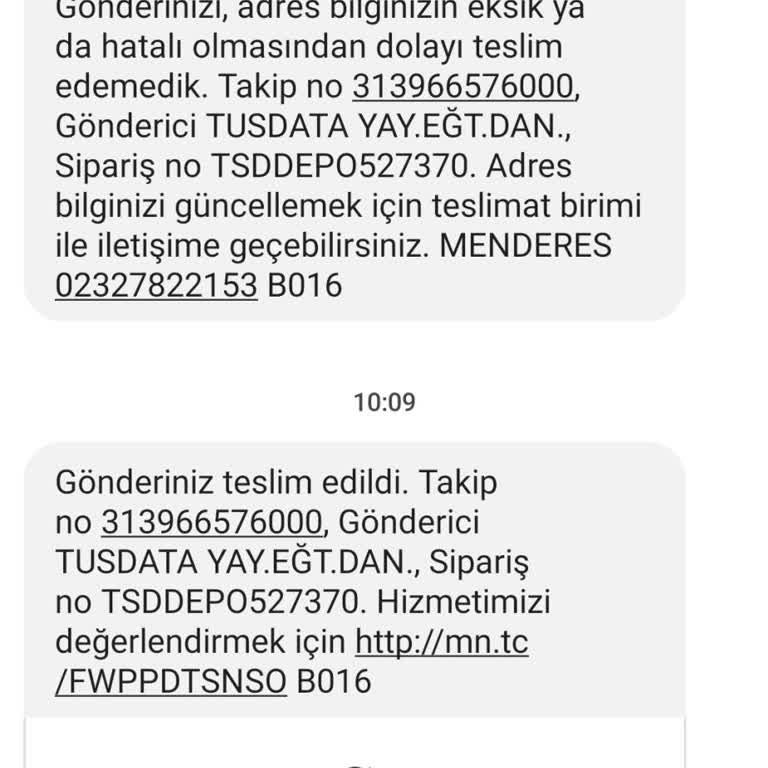 MNG Kargo Teslimatı Yapmıyor Ve Yalan Söylüyor