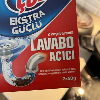 Porçöz Lavabo Açıcı 2x1 Üründen 1 Paket Çıktı