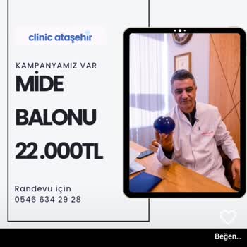 Clinic Ataşehir Mide Balonu Ödeme Ve Sağlık Sorunu