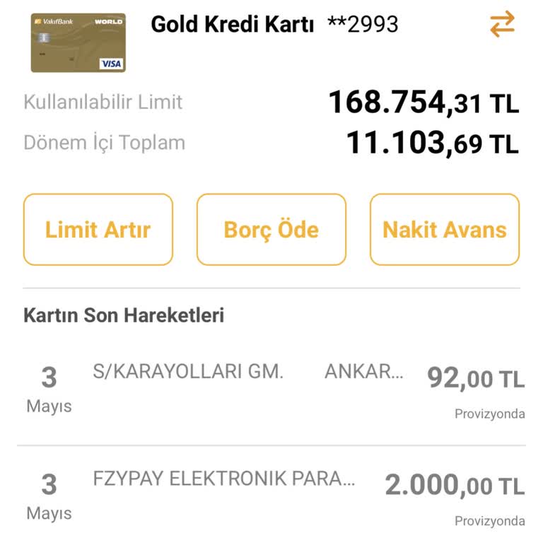Haberim Olmadan Fzypay Para Çekmiş