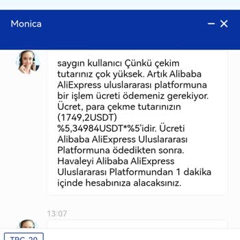 Aliexpress Sipariş Platformu Şikayetçiyim