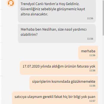 Trendyol Fatura Haksızlığı Eski Siparişin Faturası Yok