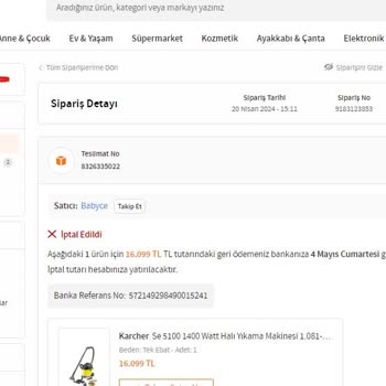 Trendyol Sipariş İptali İle Mağduriyete Neden Oluyor