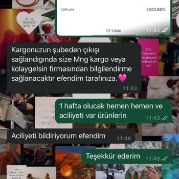 LESEQUENCE Ürünler Aynı Gün Kargoda Yazmasına Rağmen 1 Haftadır Gönderilmiyor