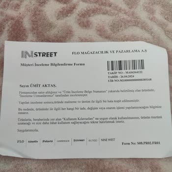 In Street Üst Filesi Yırtılan Ayakkabı