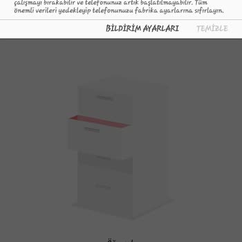 Samsung Telefon Dosya Sistemi Sınırı Uyarısı Gösteriyor