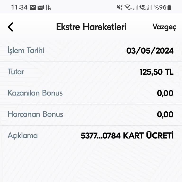 Türkiye Finans Kredi Kartı Yıllık Aidat Şikayeti