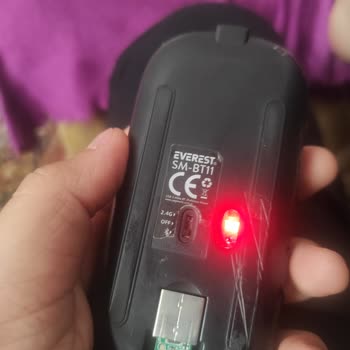 Everest SM-BT11 Kablosuz Mouse Çalışmıyor Kırmızı Işık Takılı Kalıyor