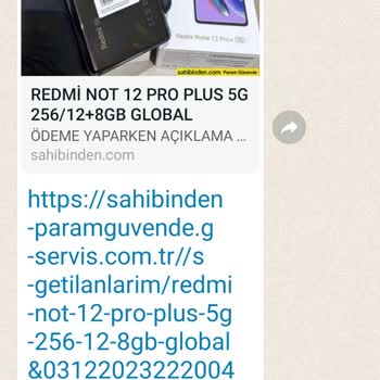 Sahibinden Ödeme Yaptığım Telefon İçin İade Sorunu