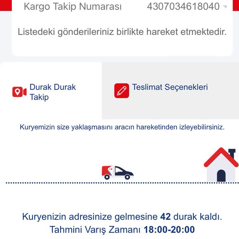 Aras Kargo Teslimat Sorunu, Kapıya Bırakmama