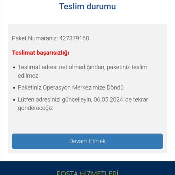 E-ticaret Marka Taklidiyle Dolandırıcılık PTT Adres Güncellemede Iban Bilgileri İstedi