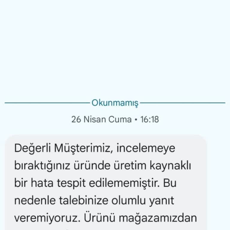 Deichmann Şikayet Var Botlarım Sıkıntılı