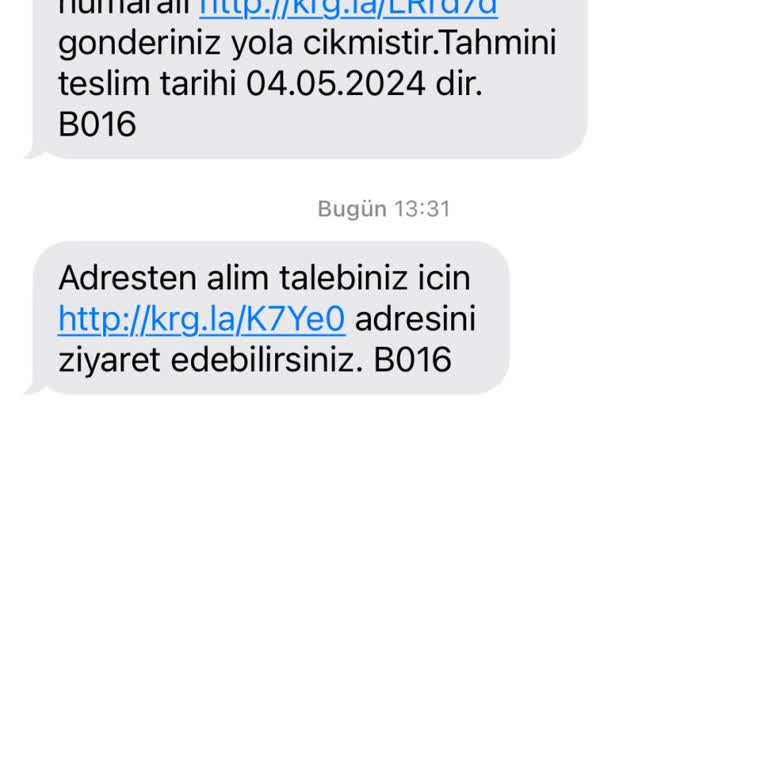 Aras Kargo Kargomu Adresime Getirmeyip Şubeden Teslim Almam İsteniyor