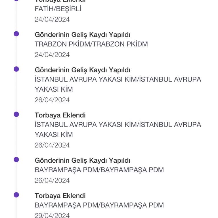 PTT Kargomu Ulaştırmadı