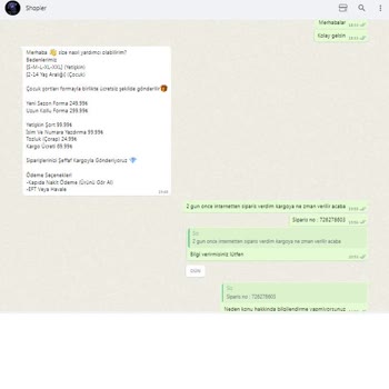 Forma Mağaza (Instagram: forma.magaza) Siparişim Kargoya Verilmedi