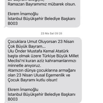 İBB SMS Bildirimleri Engellenemiyor
