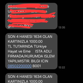 Türkiye Sigorta Haksız Para Çekimi