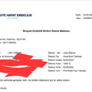 Türkiye Sigorta Haksız Para Çekimi