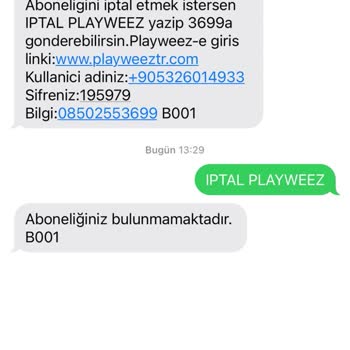 Playweez Faturama Yansıyan Haksız Ücret Talebi