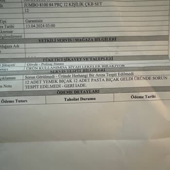 Jumbo Müşteri Hizmetleri Beceriksizliği