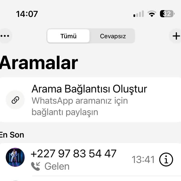 WhatsApp Şikayetçiyim Tanımadığım Yabancı Ülke Numarasından Sesli Arama