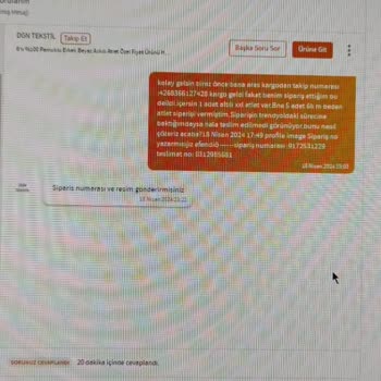 Trendyol Yanlış Ürün Gönderdiler Telafi Etmediler. Beni Engellediler.