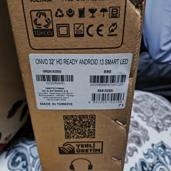 Onvo 32OV6000H Kurulum Ücreti Talebi