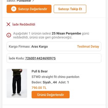 Trendyol'dan Muhatap Bulamıyorum
