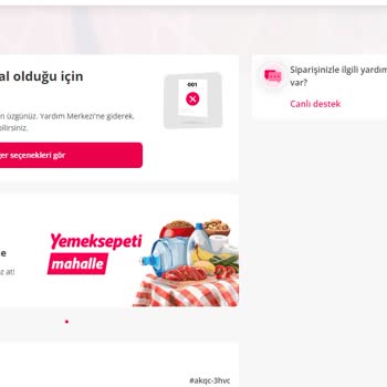 Yemeksepeti Sipariş Verdiğim Param Yok