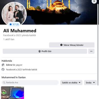 Facebook Online Alışverişte Güven Sorunu