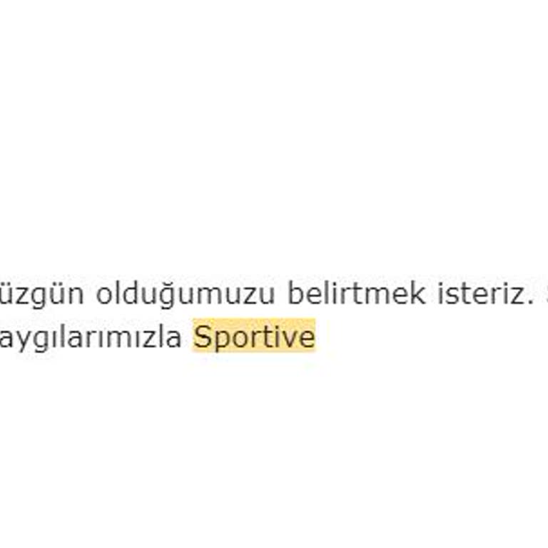 Sportive Gelmeyen Sipariş Ve İade Edilmeyen Ücret
