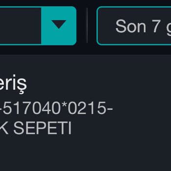 Yemeksepeti Sipariş İptal Edilmesi