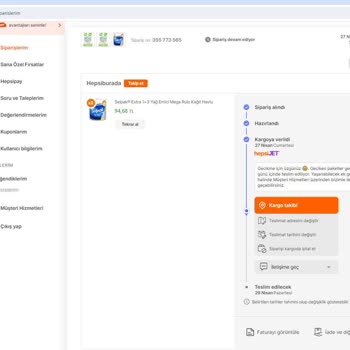 Hepsiburada'ya Güvenirsen Ortada Kalırsın