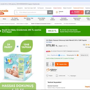 Hepsiburada'ya Güvenirsen Ortada Kalırsın