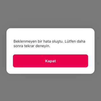 Yemek Sepeti Aç Bıraktı