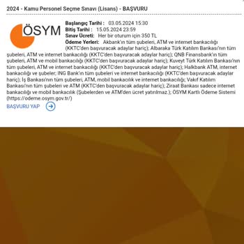 ÖSYM'nin Lisans KPSS Ücretlerini Fahiş Artışla 350 TL'ye Çıkartması